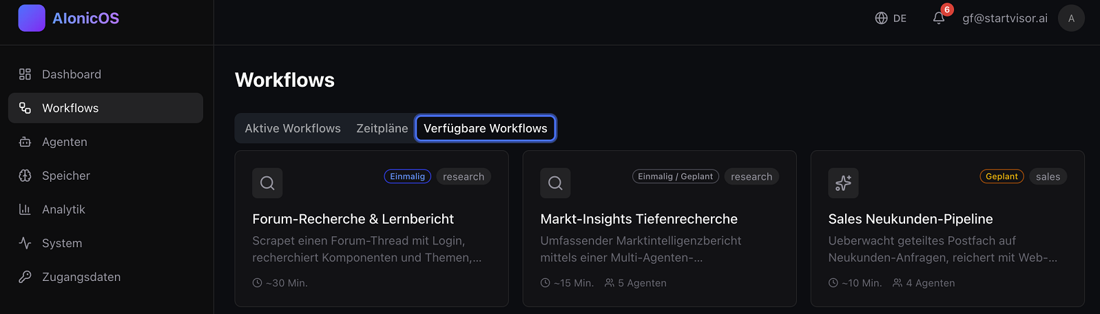 Workflow-Bibliothek